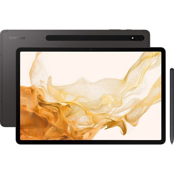 Tablet Samsung Galaxy Tab S8+ 12,4" 120Hz 8GB 128GB WiFi Preto