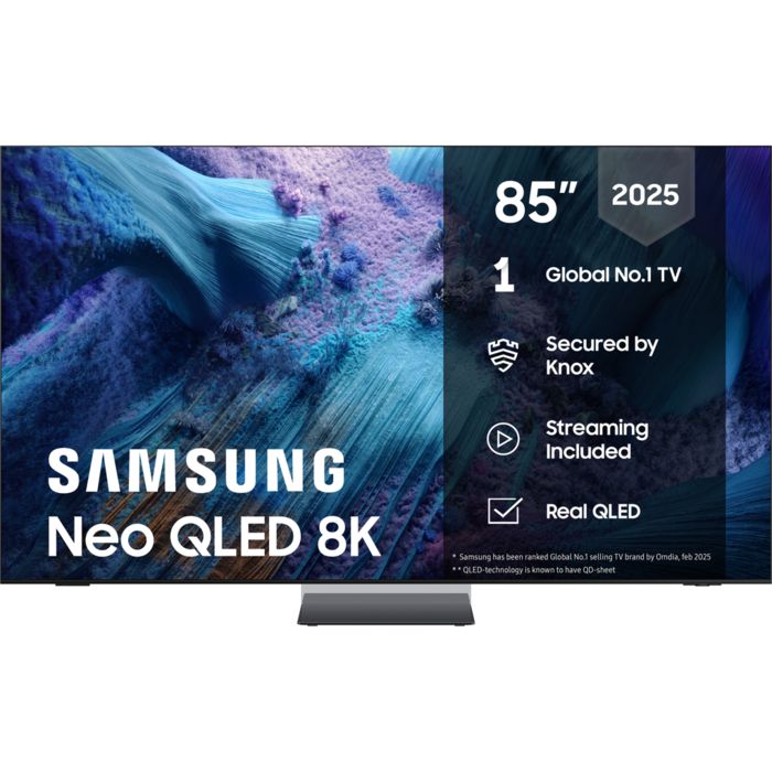 TV Samsung Neo QLED 8K 85" (2025) – TQ85QN990FTXXC