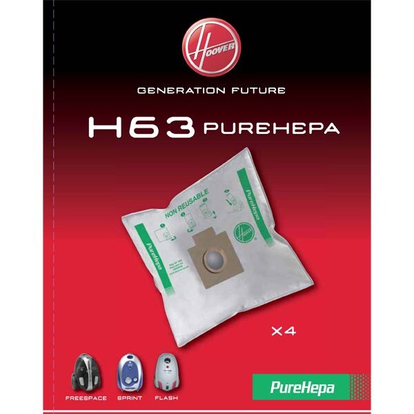 HOOVER - H63 SAC Pure HEPA X4 FREESPACE Sprint Pour