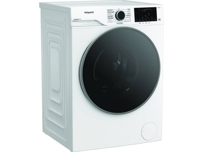 Máquina de Lavar e Secar Roupa HOTPOINT HBD 1781 SPT (7 kg/10 kg - 1400 RPM - Branco)