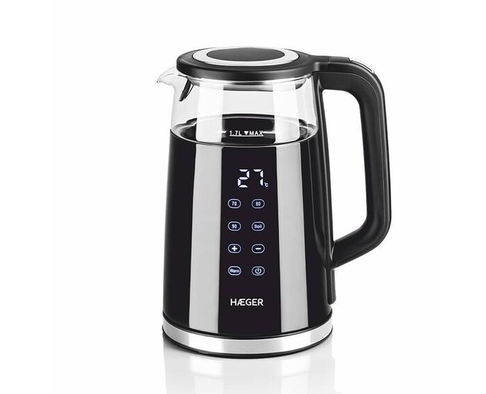 HAEGER DIGIGLASS * Jarro Eléctrico 1.7 L - 2200W - EK-DIG.028A