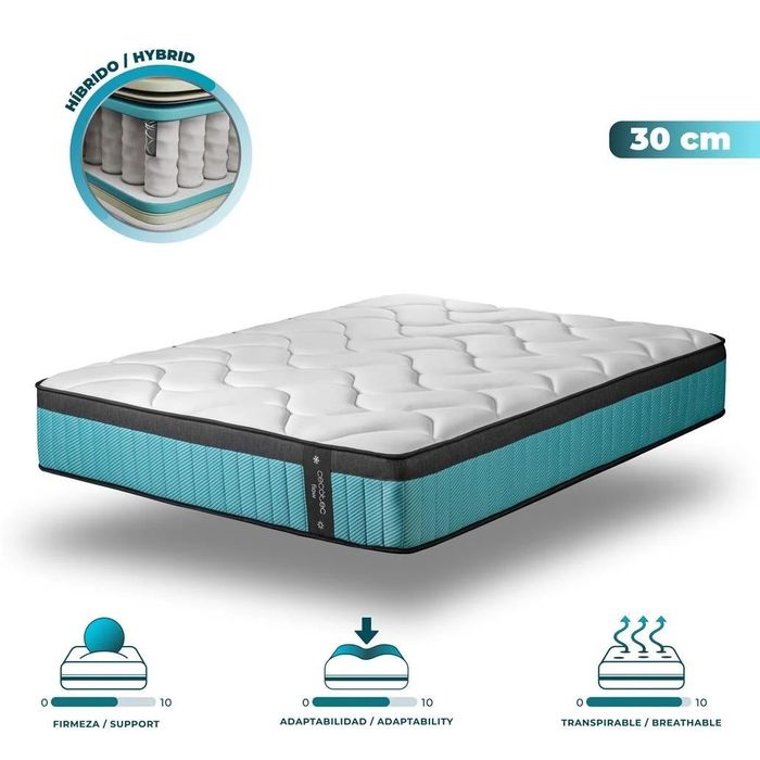 Colchão Flow 7900 Hybrid 135 x 190 CECOTEC