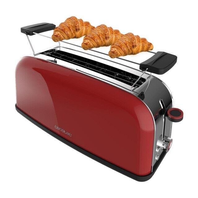 Tostador Vertical Cecotec Toastin' time 850 Red Long
