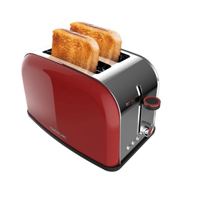 Tostador vertical Cecotec Toastin' time 850 Red Lite