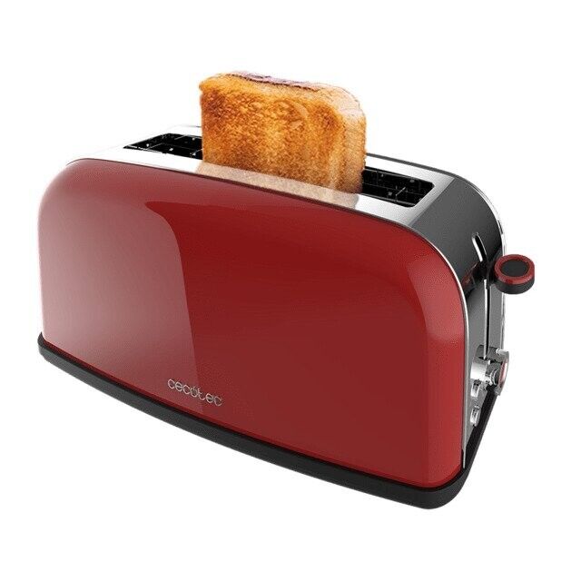 Tostador vertical Cecotec Toastin' time 850 Red Long Lite