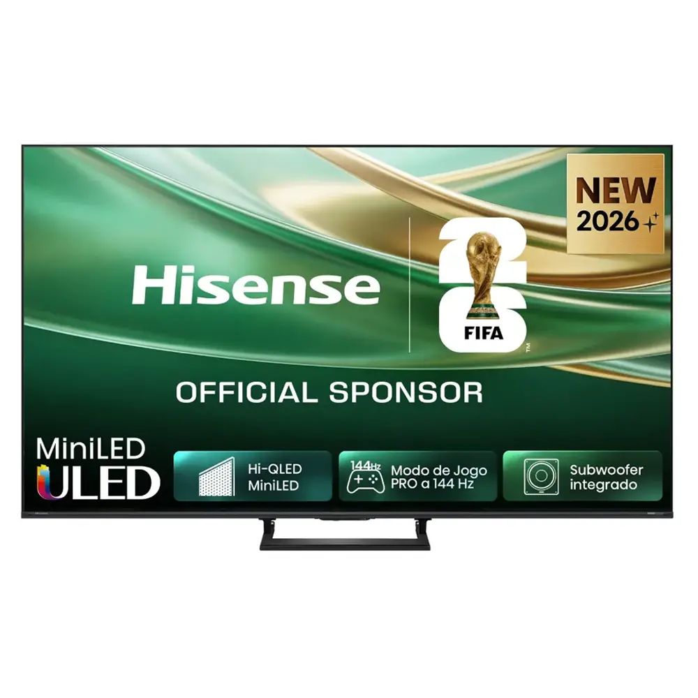 Televisão Smart TV Hisense Series E8S (2026) 55"/139cm Mini LED 4K UHD VIDAA