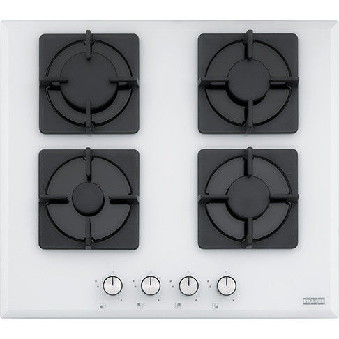 Placa a Gás Franke Smart Linear FHNS 604 4G WH C Vidro Branco