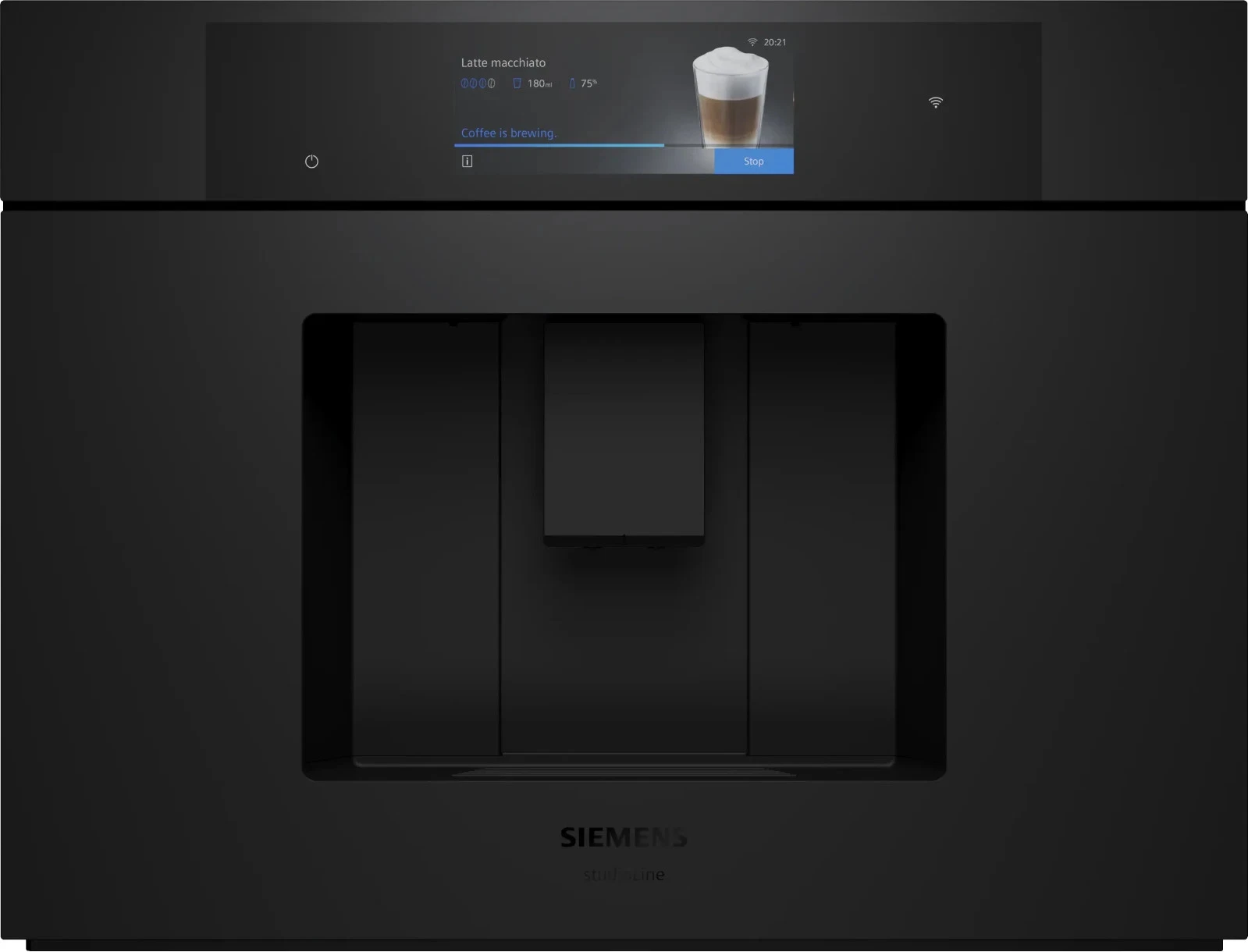 Siemens CT918L1M0 Einbau-Kaffeevollautomat Matt schwarz iQ700