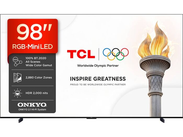 TV TCL 75X11L (SQD-MINILED - 75'' - 191 cm - 4K Ultra HD - Smart TV)