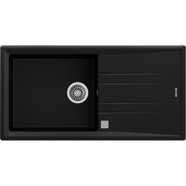 Lava Loiças Teka STONE 60 L-TG 1C 1E Black  