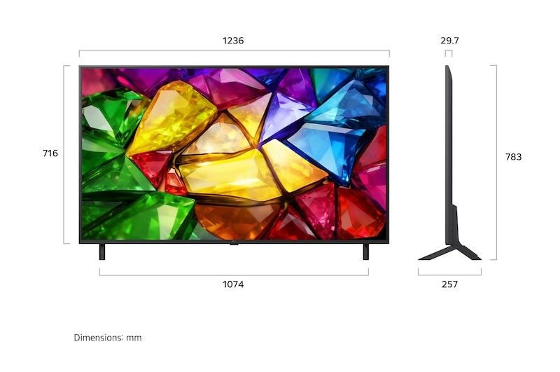 Smart TV LG Mini RGB evo AI MRGB88 4K 2026 de 55 polegadas