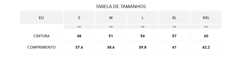 tamanhos