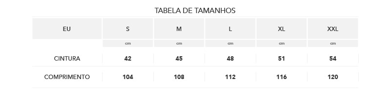 tamanhos