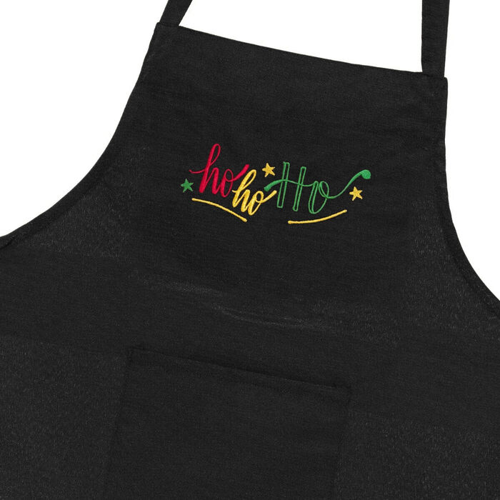 Anti-stain Christmas apron Ho Ho Ho - Unisex