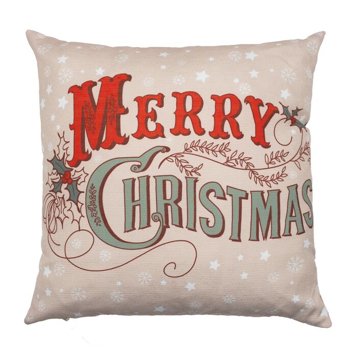 Christmas decorative cushion Vintage