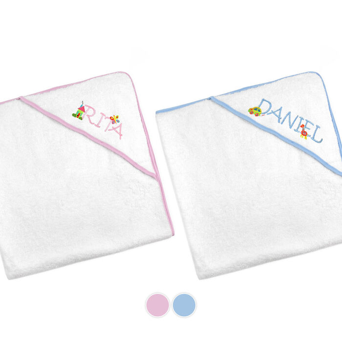 Hooded baby towel - Personalized