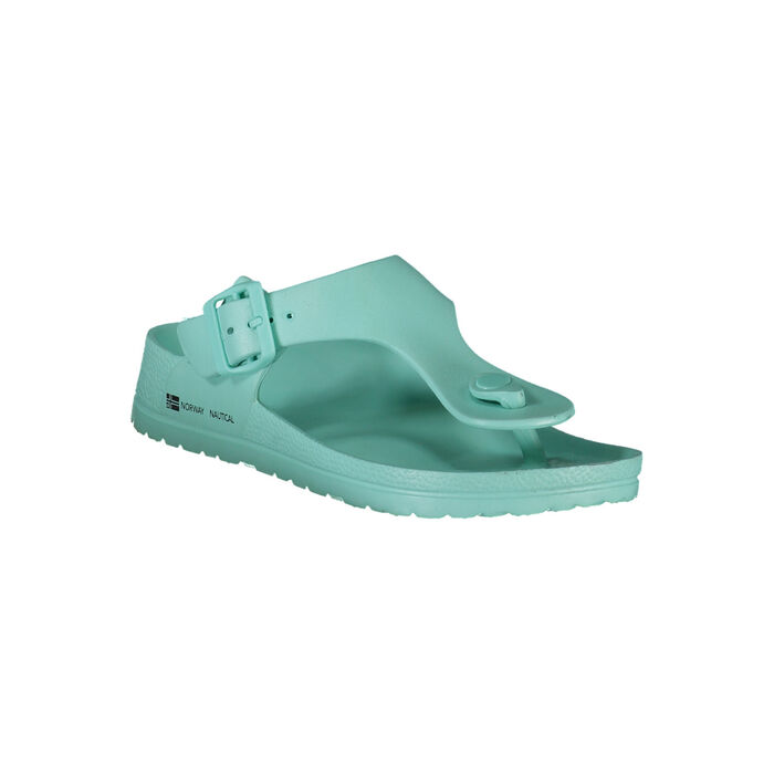 NORWAY 1963 - Flip-flops with buckle - Woman - Aquamarine