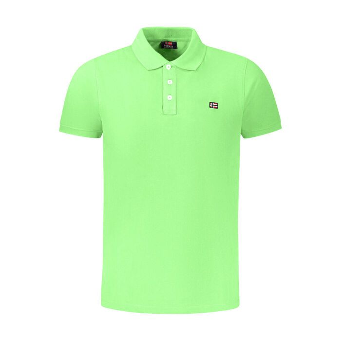 NORWAY 1963 - Short sleeve polo - Man - Lime Green