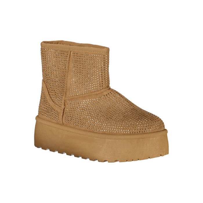LAURA BIAGIOTTI - Botas com brilhantes - Mulher - Camel