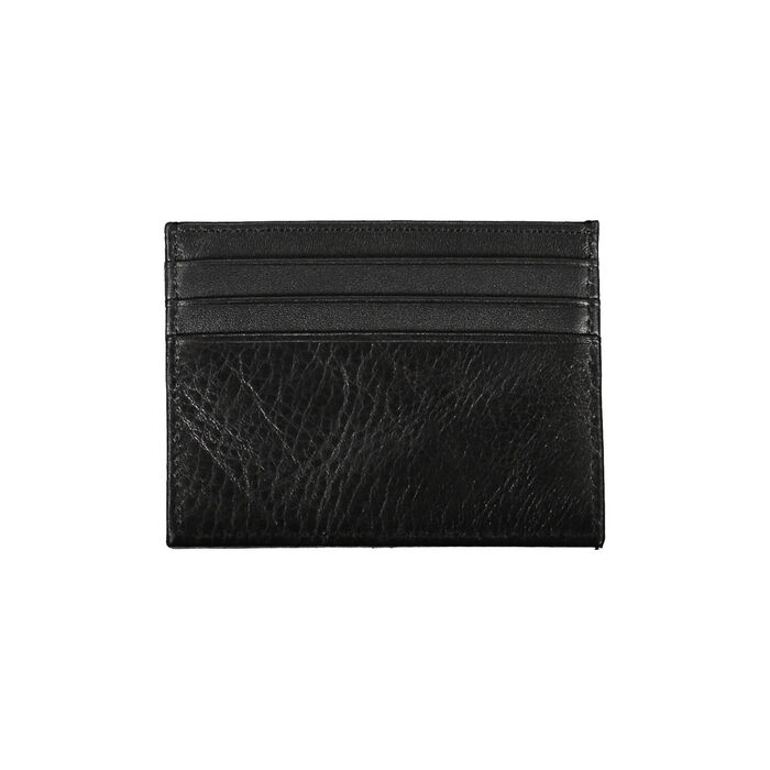 TOMMY HILFIGER - Porta cartões em pele - Homem - Preto