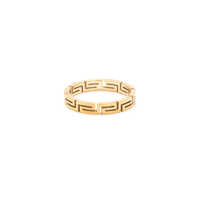 FYL - Anel em aço Knossos - Rose Gold