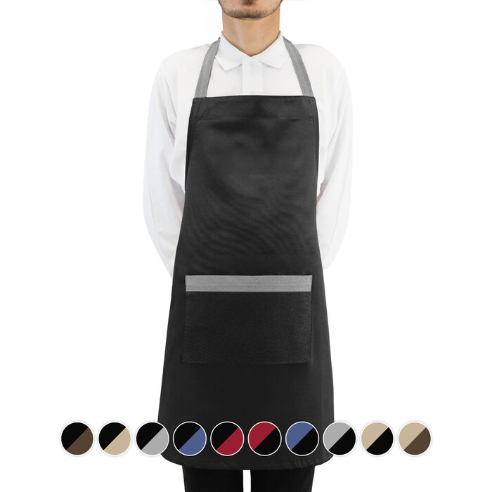 FYL - Prime bicolor stain-resistant chest apron - Unisex