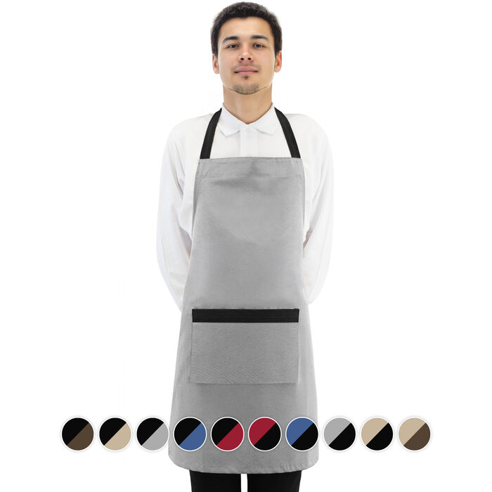 FYL - Prime bicolor stain-resistant chest apron - Unisex