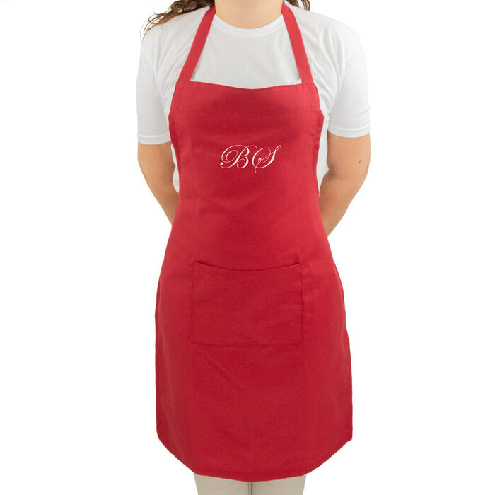 Bordeaux chest apron - Personalized