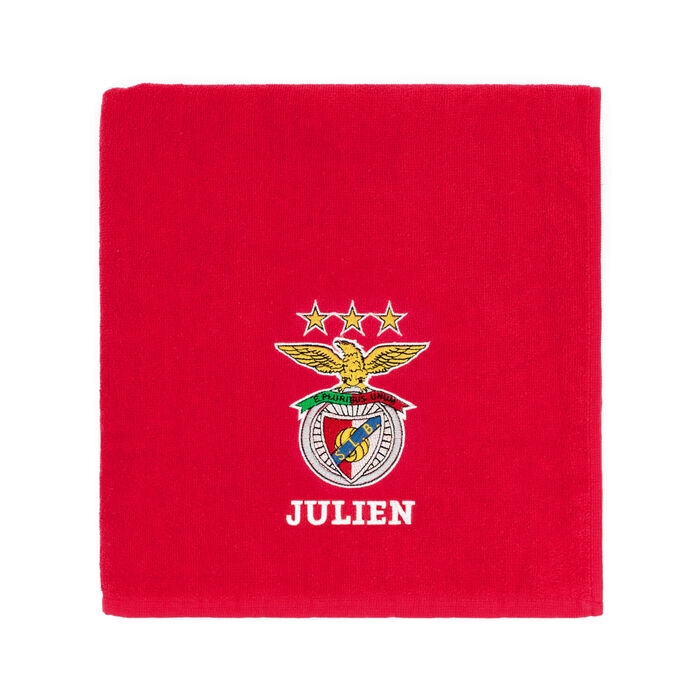 BENFICA - Beach towel - Red - Personalized