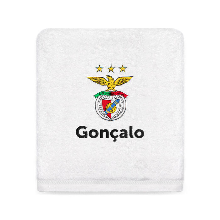 BENFICA - Bath towel - White - Personalized