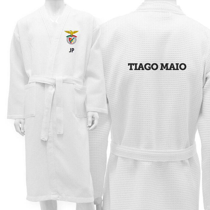 BENFICA - Honeycomb bathrobe - Personalized
