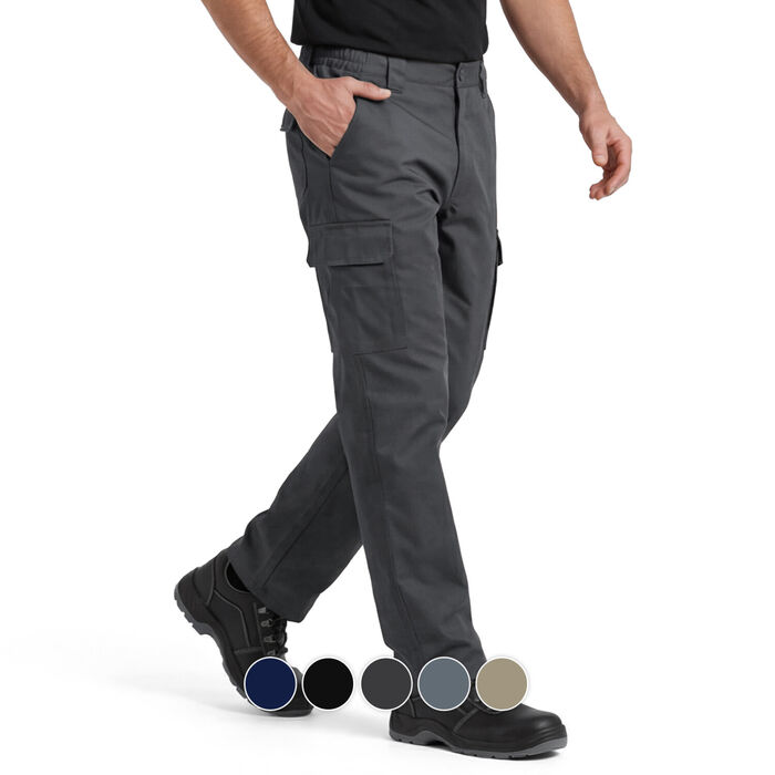 FYL - Multi-pocket work pants Roble - Man