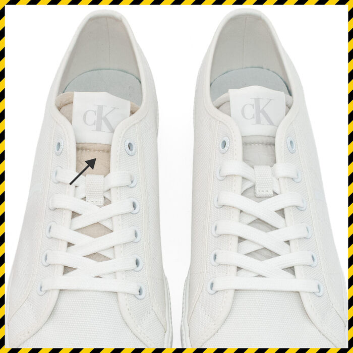 CALVIN KLEIN - Sapatilhas - Homem - Branco