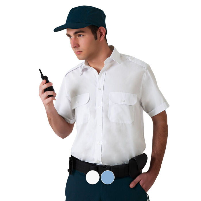 FYL - Short-sleeved shirt with clip Vigilant - Man