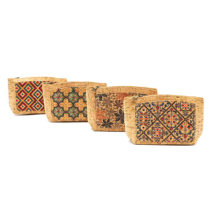 FYL - Porta moedas Cork - Padrão Sortido