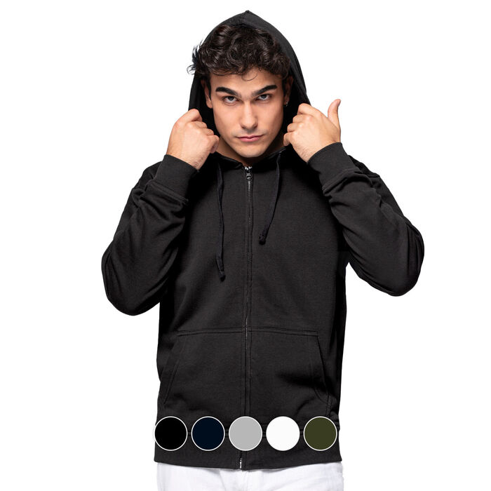 FYL - Hooded carded sports jacket - Man
