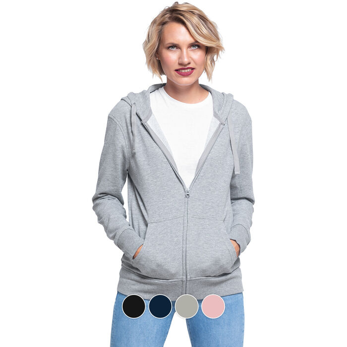 FYL - Hooded sports jacket Full Zip - Woman