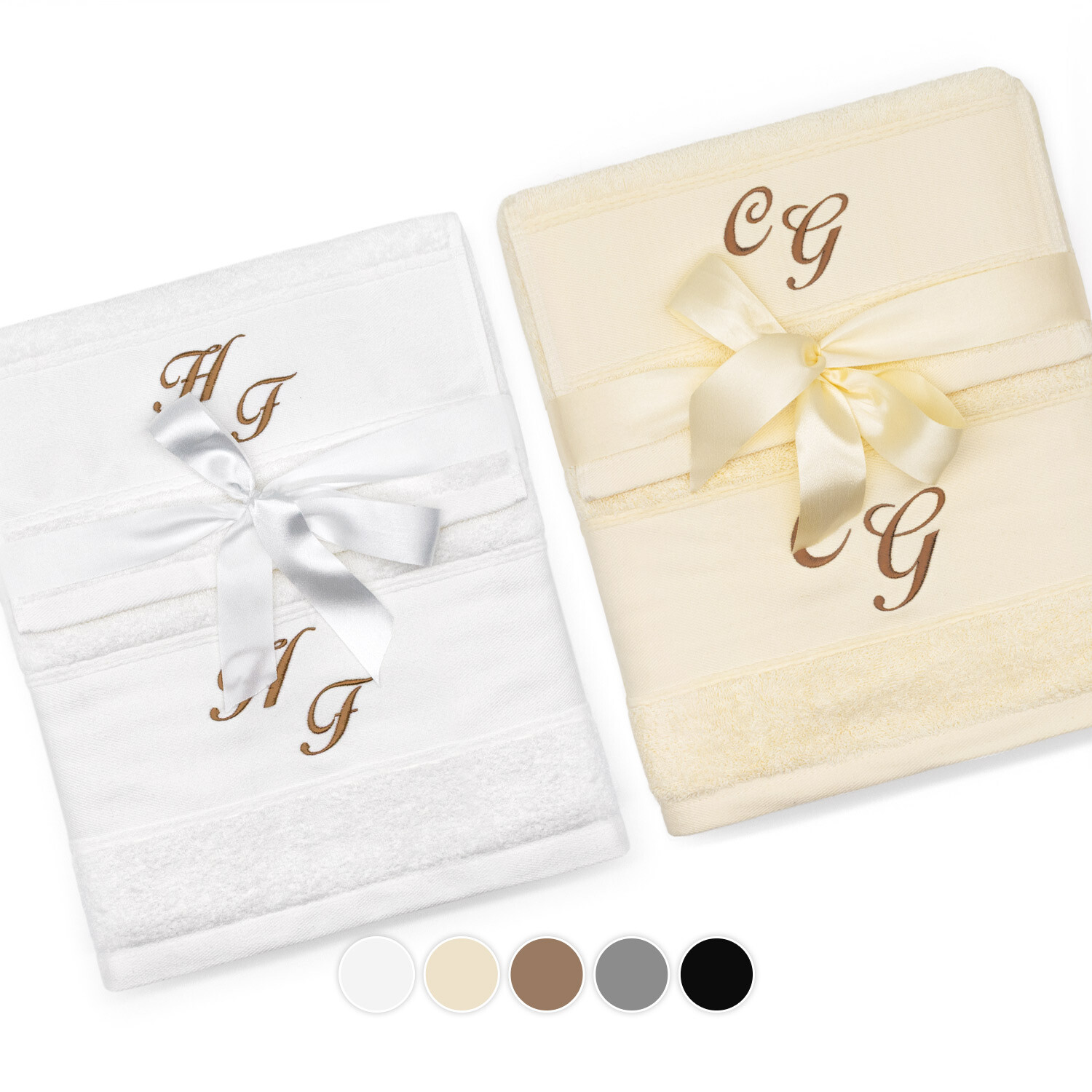 Bath towels Chenille - Personalized