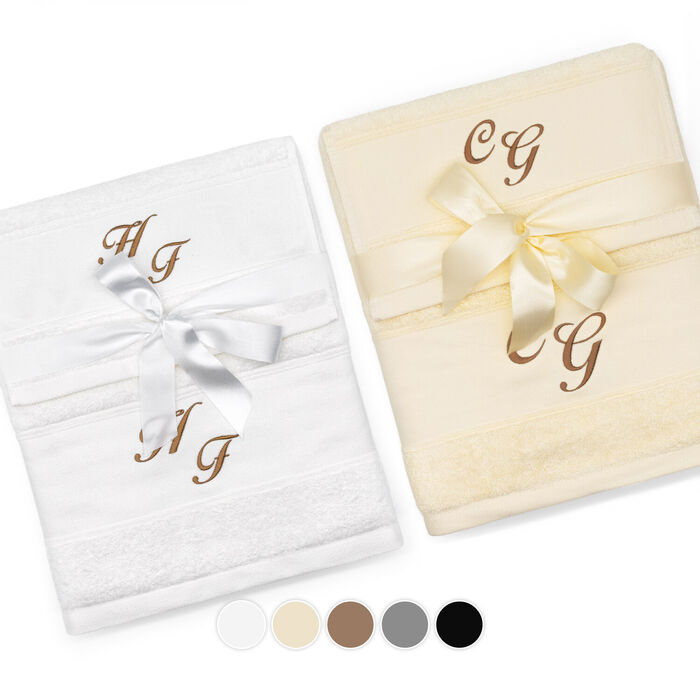 Bath towels Chenille - Personalized