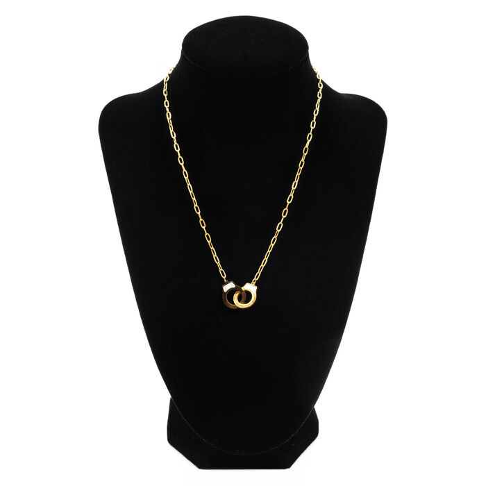 FYL - Colar em aço Secure - Dourado