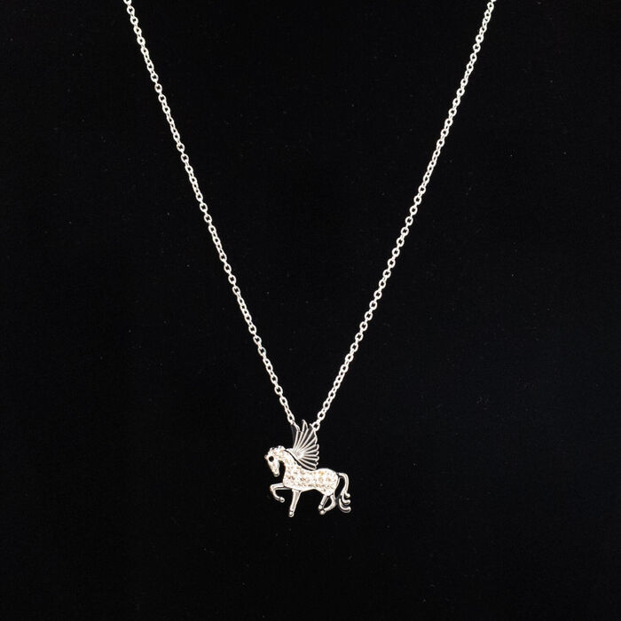 FYL - Colar em aço Unicorn - Prateado