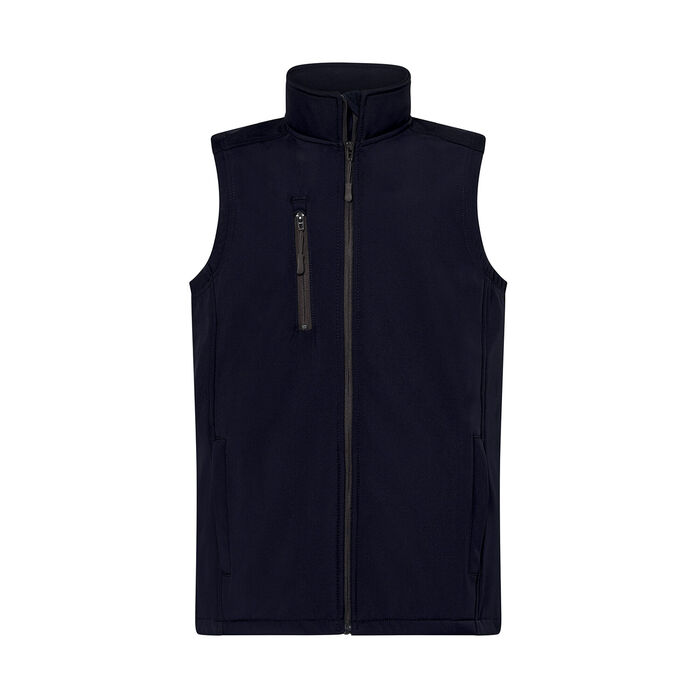 FYL - Waterproof softshell vest with polar fleece lining - Unisex