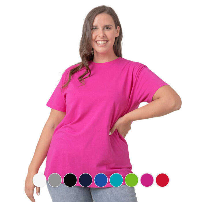Curves - Short Sleeve T-shirt - Woman