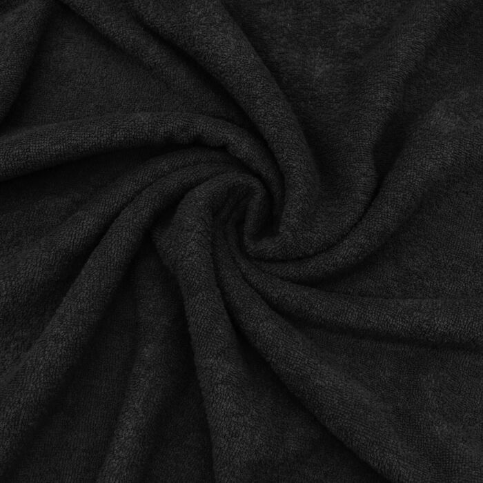 Hotel hand towels Plain - 100% Cotton - 400gr - Black