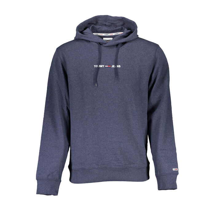 TOMMY HILFIGER - Hooded Sweatshirt - Man - Navy Blue