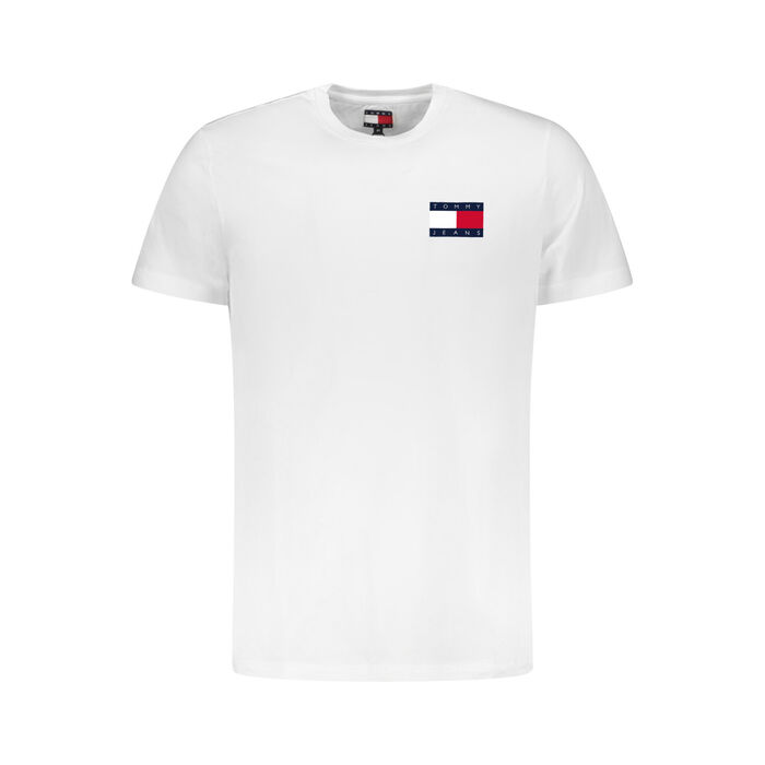 TOMMY HILFIGER - T-shirt - Homem - Branco