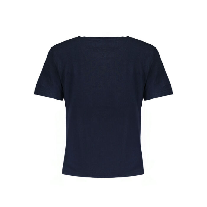 TOMMY HILFIGER - T-shirt - Mulher - Azul Marinho