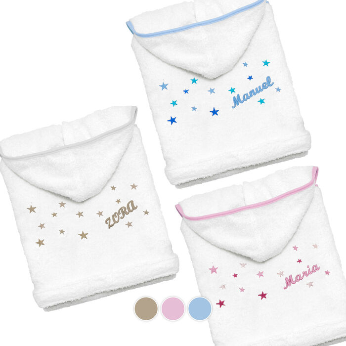 Bathrobe for kids Stars - Personalized
