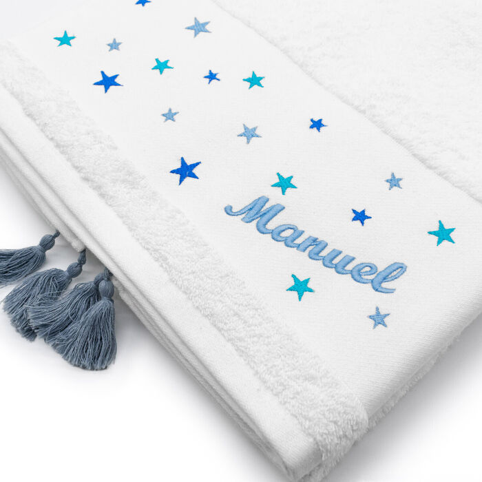 Bath towels set Stars - Personalized