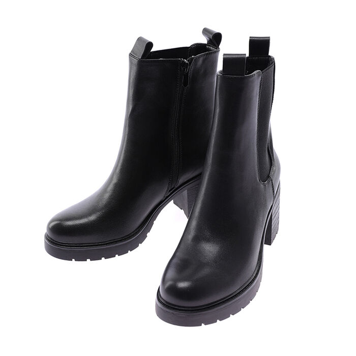 FYL - Botas ecopele Perúgia - Mulher - Preto